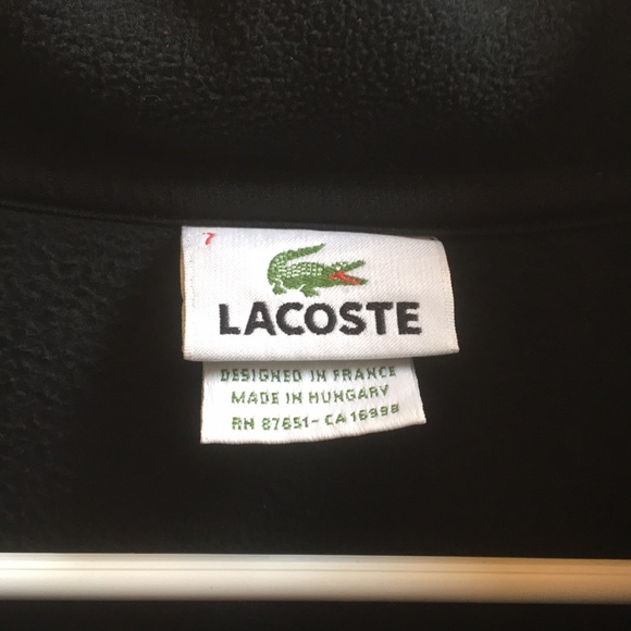 Lacoste fleece pullover - Picture 4 of 5